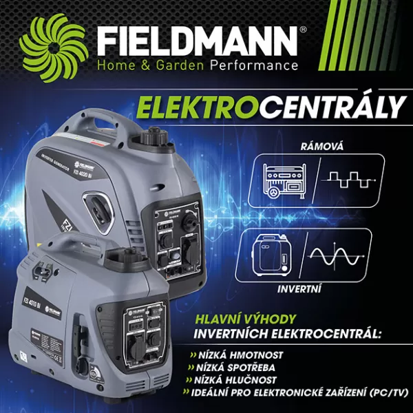 Benzínový generátor FIELDMANN FZI 4010-Bi