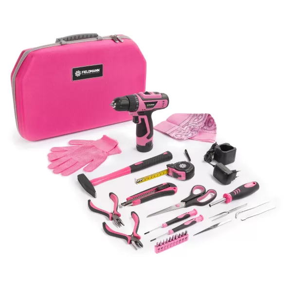 Sada nářadí s vrtačkou FIELDMANN FDG 5026-28R