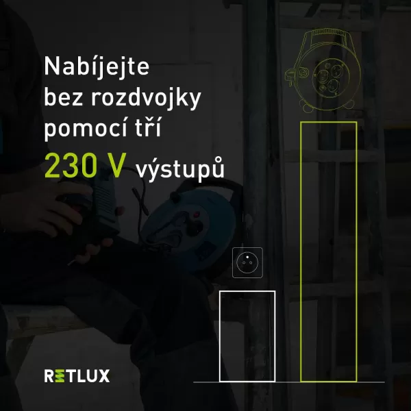 Prodlužovací kabel Retlux RPC 55