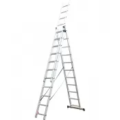 Trojdílný žebřík 3x11 FIELDMANN FZZ 4311