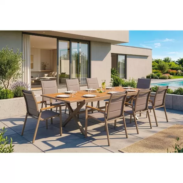 Sestava zahradního nábytku FIELDMANN Victoria 8