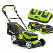 Sekačka FIELDMANN FZR 70465-0 2x20V + 2x Akumulátor 8Ah FDUZ 79080 + Nabíječka FDUZ 79110